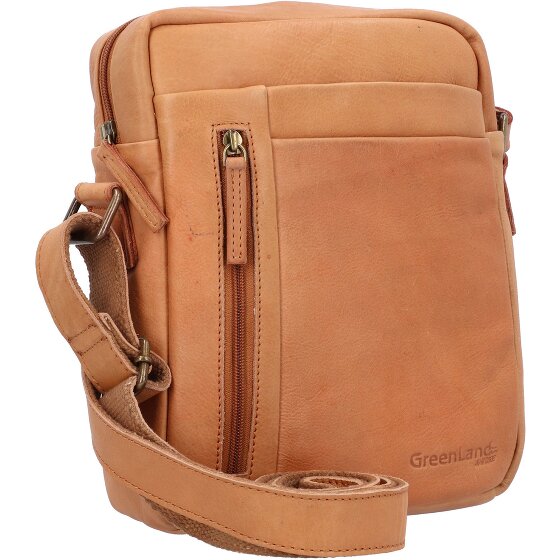 Greenland Nature GreenLand NATURE Sac à bandoulière Cuir 22 cm