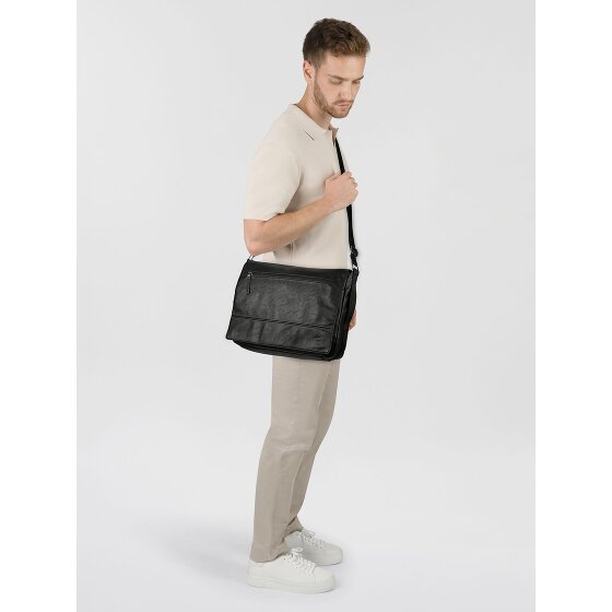 camel active Traces Messenger Cuir 38.5 cm Compartiment pour ordinateur portable