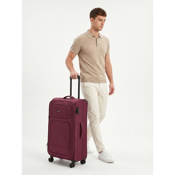 Smartbox Edition 04 4 roues Valise cabine 78 cm avec soufflet d'extension