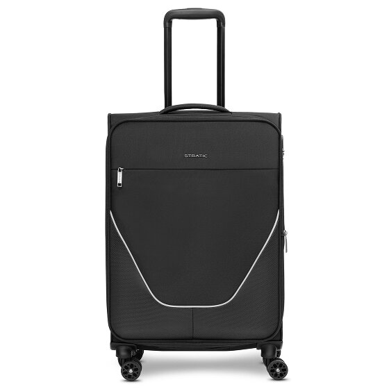 Stratic taska 4 roues trolley M 65 cm avec soufflet d'extension