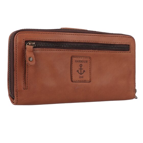 Harbour 2nd Anchor Love Porte-monnaie Protection RFID Cuir véritable 19 cm