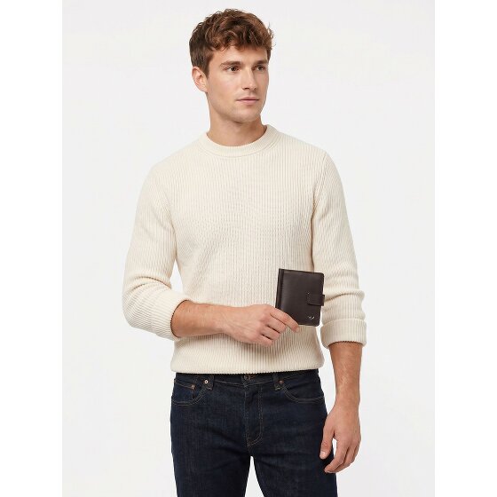 Golden Head Polo Porte-monnaie Protection RFID Cuir véritable 10 cm