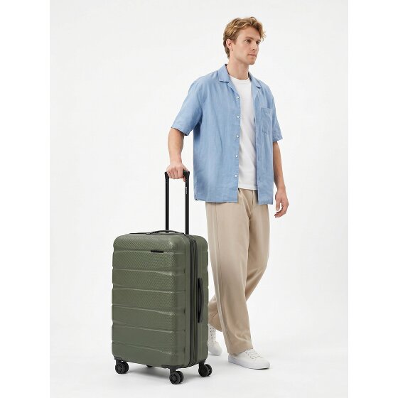 Franky Munich 4.0 4 roues Valise cabine M 66 cm avec soufflet d'extension