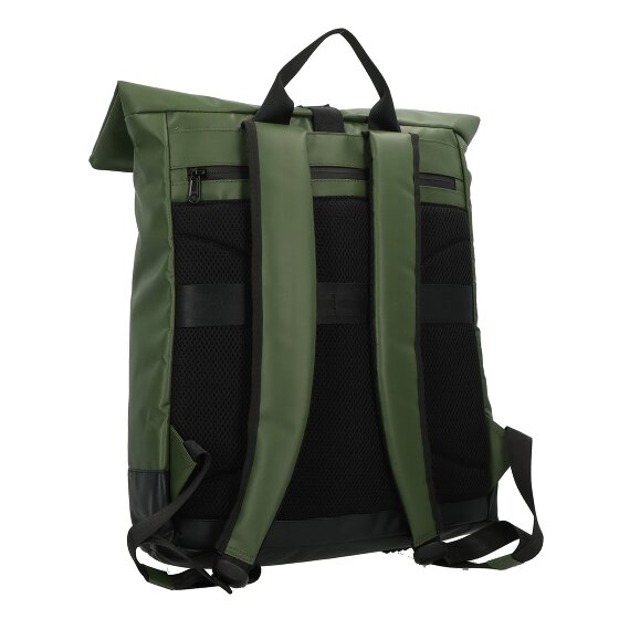 Greenburry Upcycled Tarpaulin Daypack 42.5 cm Compartiment pour ordinateur portable