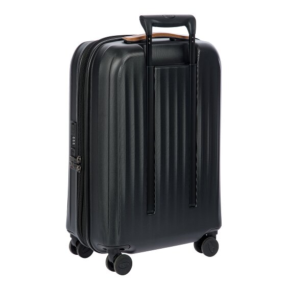 Bric's Taormina 4 roulettes Trolley S 57 cm avec soufflet d'extension
