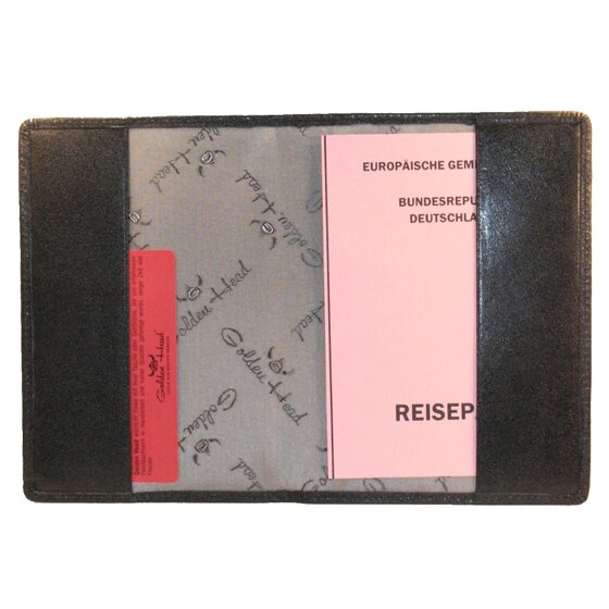 Golden Head Porte-passeport Colorado RFID en cuir 10 cm