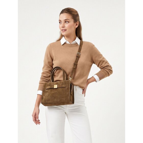 DuDu Sac à bandoulière Cuir véritable 23 cm