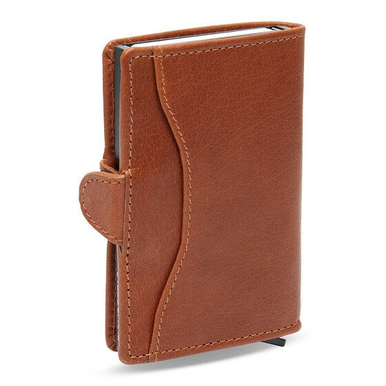 The Chesterfield Brand Albury Étui pour cartes de crédit Protection RFID Cuir véritable 7 cm
