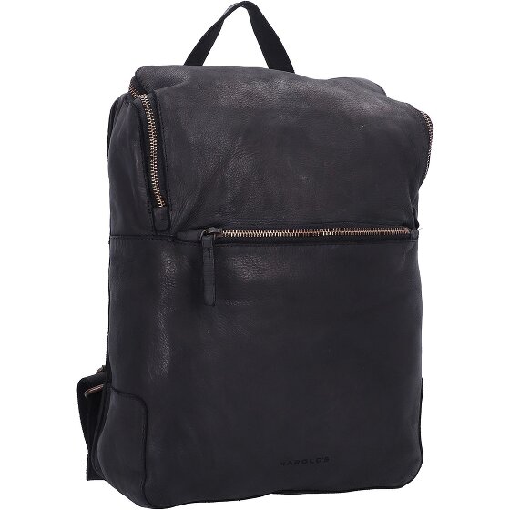 Harold's Submarine Sac à dos en cuir 34 cm Compartiment pour ordinateur portable