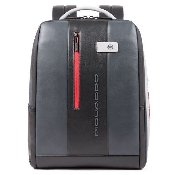 Piquadro Urban Sac à dos professionnel Cuir véritable 41 cm Compartiment ordinateur