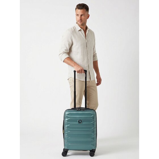 Delsey Paris Meteor 4 roues Valise cabine 55 cm avec soufflet d'extension