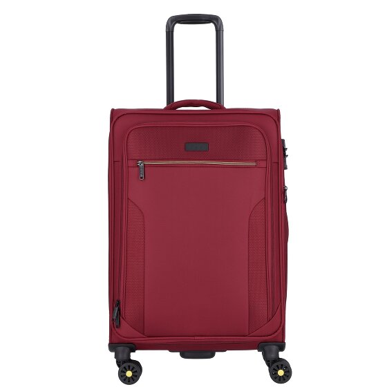 d&n Travel Line 9704 4 roulettes Trolley M 68 cm avec soufflet d'extension