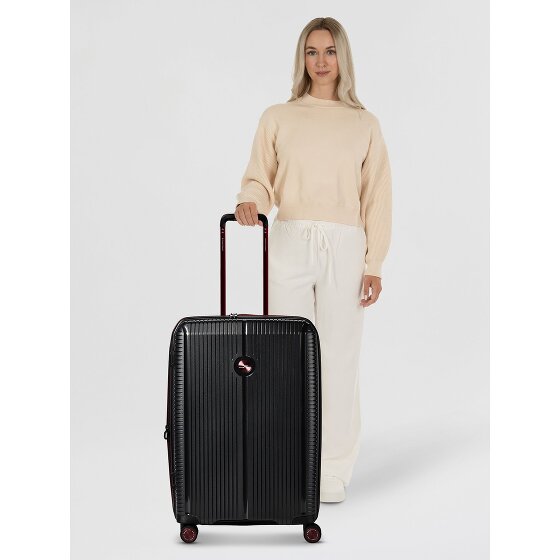 Polestream Paris 4 roulettes Trolley 69 cm avec soufflet d'extension