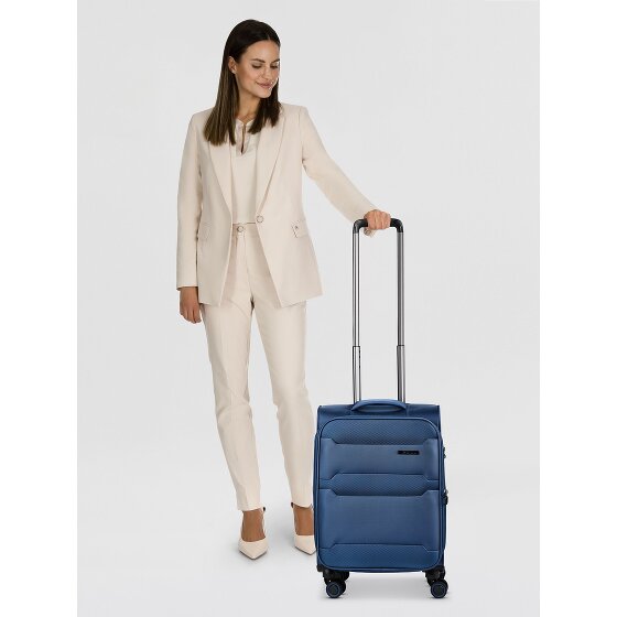 Cocoono Mauritius 4 roulettes Trolley de cabine S 58 cm avec soufflet d'extension