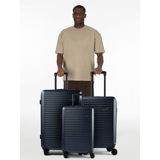 Nowi Grand Canaria Set de valise 4 double-roulettes