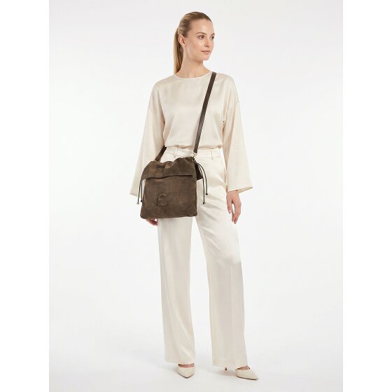 Coccinelle Lidia Sac à bandoulière Cuir véritable 34 cm