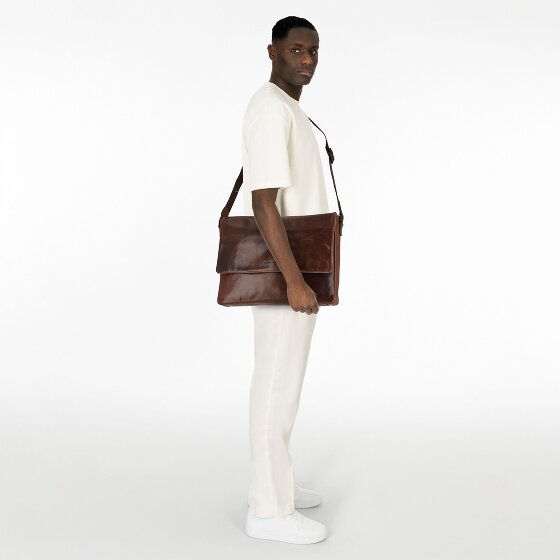 Greenburry Newport Besace Cuir véritable 35 cm