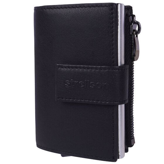 Strellson Carter C-Four Étui pour cartes de crédit Protection RFID Cuir 6.5 cm