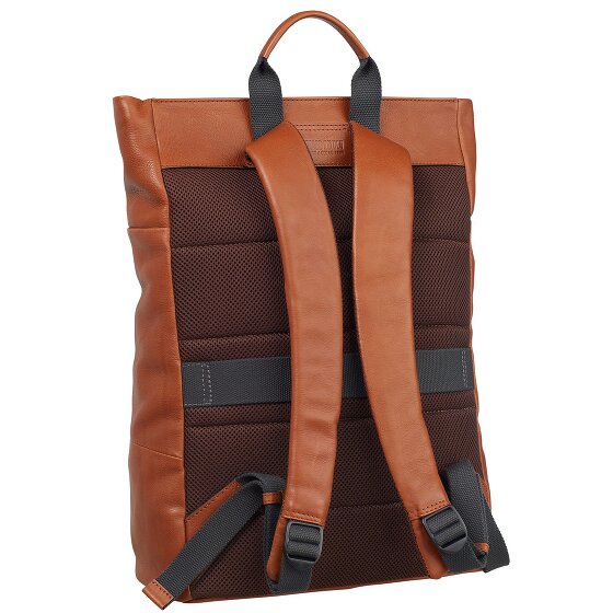 Leonhard Heyden Hamburg sac à dos en cuir 46 cm compartiment pour ordinateur portable