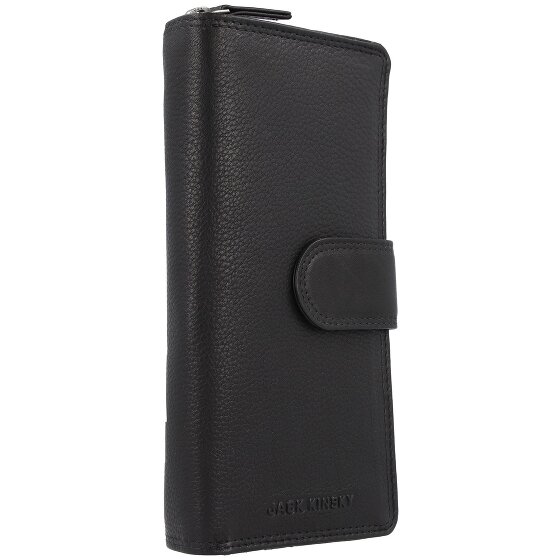 Jack Kinsky Porte-monnaie Brisbane cuir RFID 9,5 cm