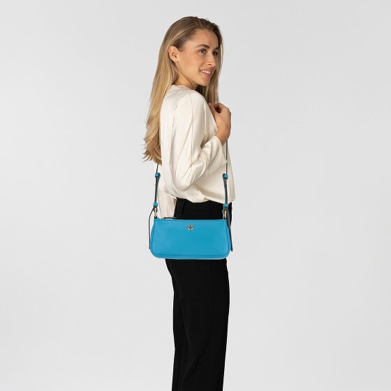 PINKO Half Moon Sac à bandoulière Cuir véritable 23 cm