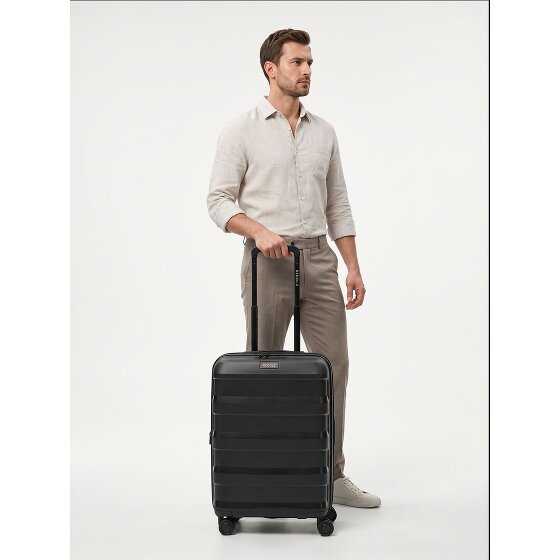 Redolz Pro PP 4 roues Valise cabine 55 cm '"avec soufflet d''extension"'
