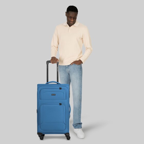 Smartbox Edition 04 4 roulettes Trolley 67 cm avec soufflet d'extension