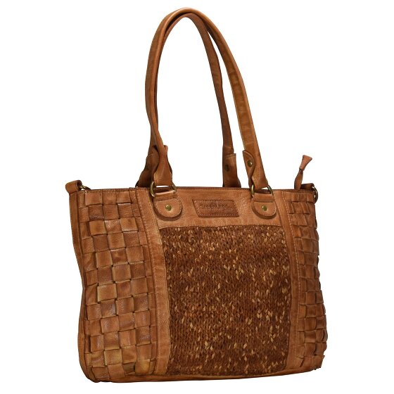 Greenland Nature Femi & Nine Sac à bandoulière en cuir 42 cm