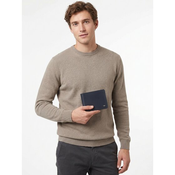 Golden Head Polo Porte-monnaie Protection RFID Cuir véritable 12 cm