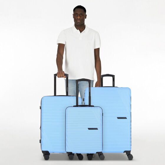 Cocoono Larnaka 4 roulettes Set de valises 3 pièces avec soufflet d'extension