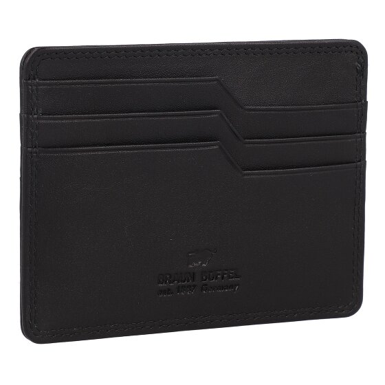 Braun Büffel Golf Edition Porte-cartes de crédit RFID en cuir 10,5 cm