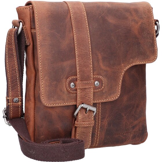 Greenburry Sac à bandoulière Vintage en cuir 22 cm