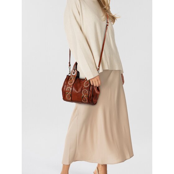Campomaggi Dafne Mini sac à bandoulière Cuir véritable 17 cm
