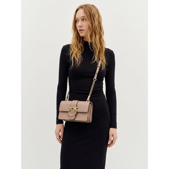 PINKO Love One Sac à bandoulière Cuir véritable 21 cm