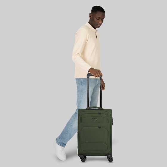 Smartbox Edition 04 4 roulettes Trolley de cabine 55 cm avec soufflet d'extension