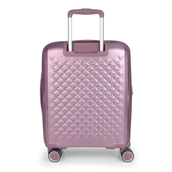 Gabol Queens 4 roulettes Trolley de cabine S 54 cm avec soufflet d'extension