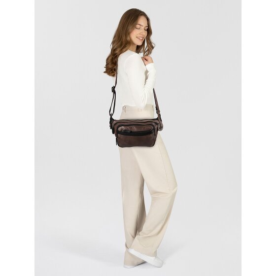 Harbour 2nd Urban Poets Harper Sac banane Cuir véritable 30.5 cm