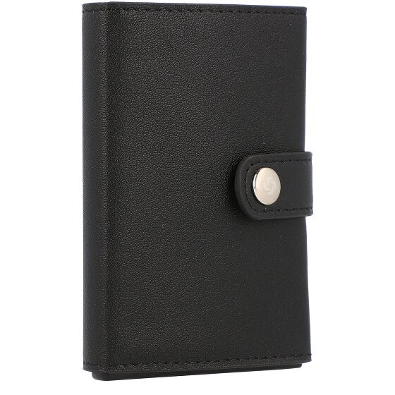 Samsonite Étui pour cartes de crédit Alu Fit RFID en cuir 6,5 cm