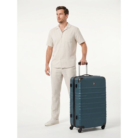 Wenger Amplar Evo 4 roues Valise cabine L 75 cm avec soufflet d'extension