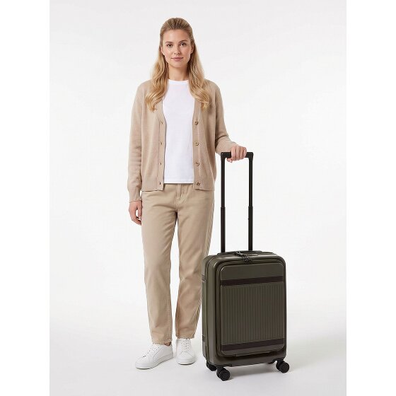 The Chesterfield Brand Zuna 4 roues Valise cabine S 55 cm Compartiment ordinateur