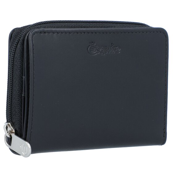 Esquire New Silk Porte-monnaie en cuir 10 cm