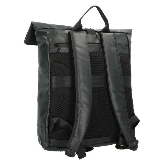 Greenburry Upcycled Tarpaulin Daypack 42.5 cm Compartiment pour ordinateur portable