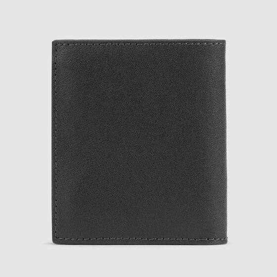 Piquadro Black Square Porte-monnaie Protection RFID Cuir 8.5 cm