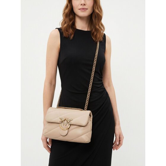 PINKO Love Puff Sac à bandoulière Cuir véritable 27 cm