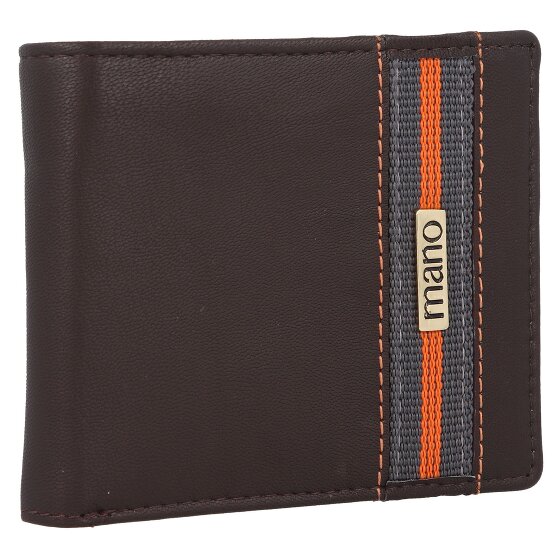 mano Don Leonardo Porte-monnaie RFID Cuir 11 cm