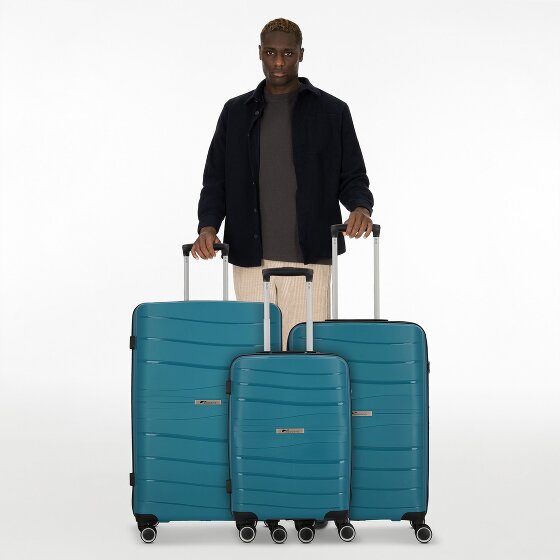 Cocoono Leon 4 roulettes Set de valises 3 pièces