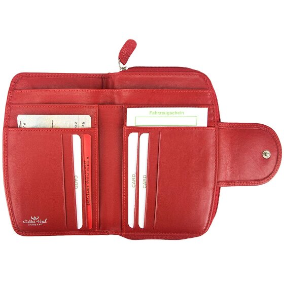 Golden Head Porte-monnaie Polo RFID en cuir 14,5 cm
