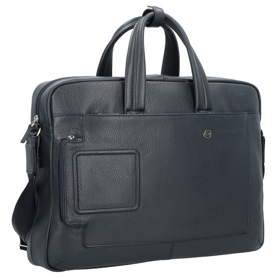 Piquadro Porte-documents en cuir 44 cm compartiment pour ordinateur portable