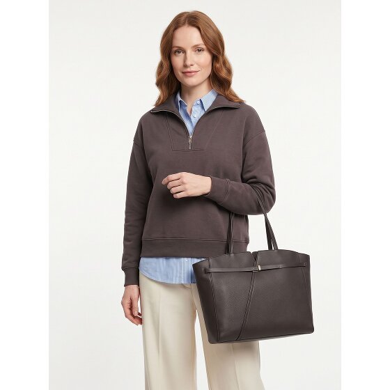 Boss Boss Revers Sac de shopper Cuir véritable 37 cm Compartiment ordinateur