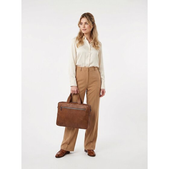 Plevier Jimmy Attaché-case Cuir véritable 31 cm Compartiment ordinateur